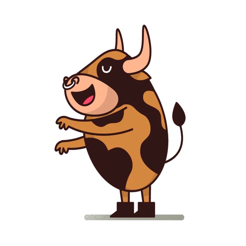 Bande dessinée de vache vaches