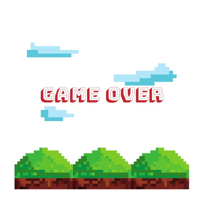 Game over gaming gift gambler console Mario PC