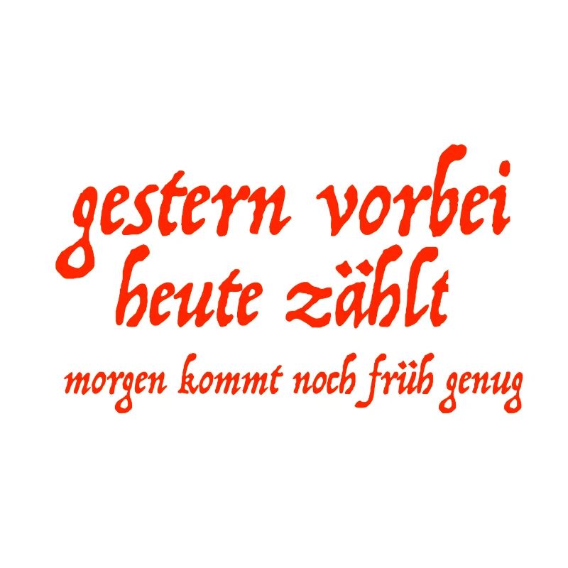 gestern vorbei