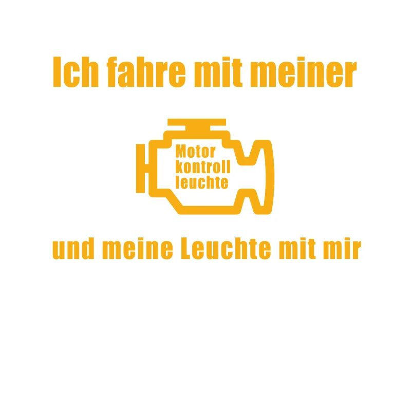 I drive with my engine indicator light