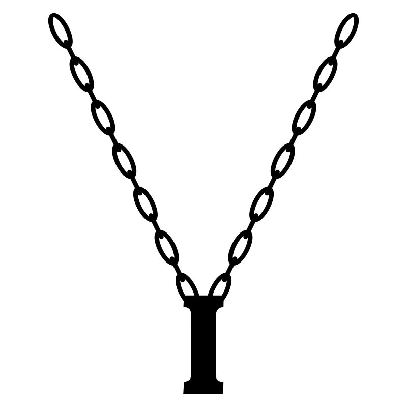 Buchstabenkette Initial I