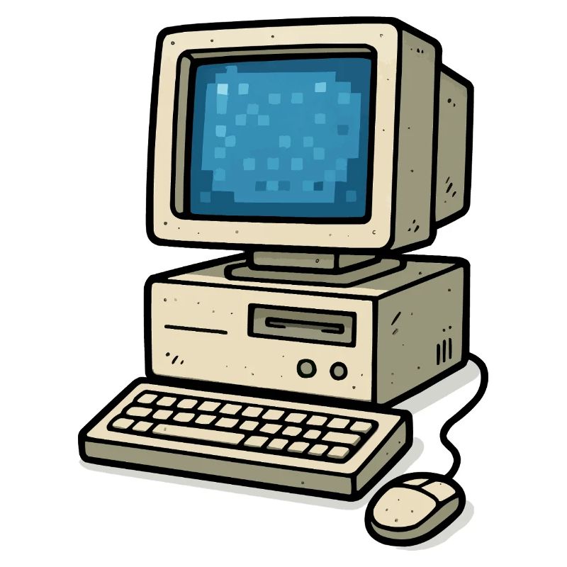 Computer Old School