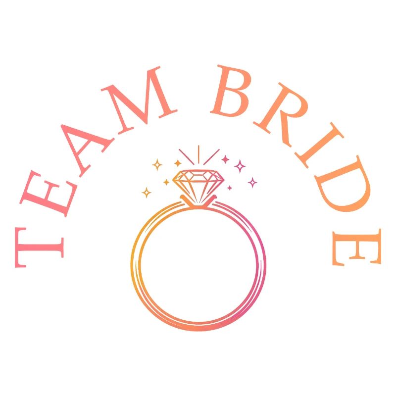 Team Bride - Ring - customizable