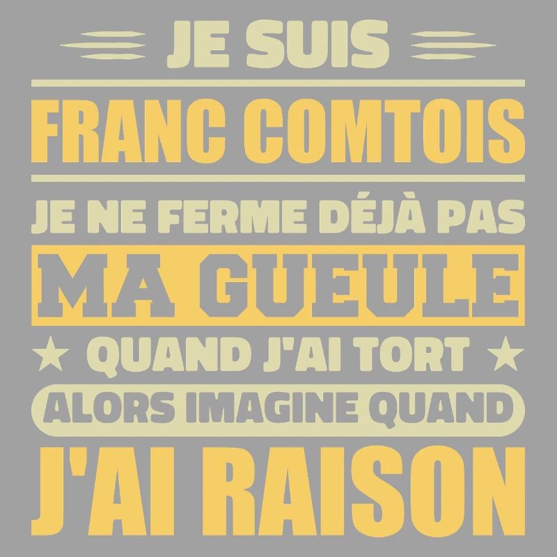 Franc comtois Ik hou mijn mond niet frank comté