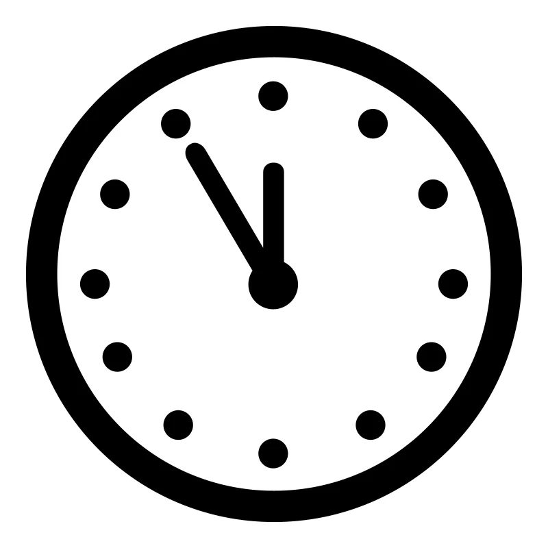 Clock - Line