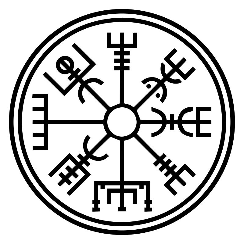 Vegsvisir - der Wikinger "Kompass"