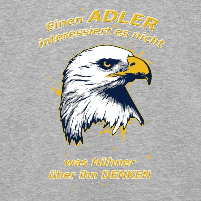 Adler interesse Huehner