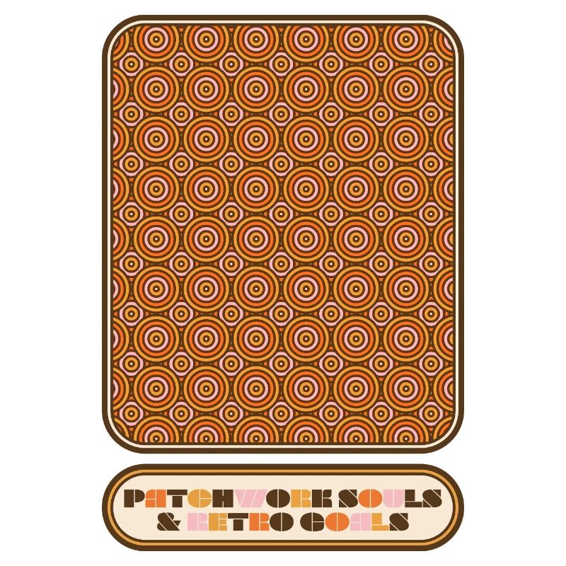 Patchwork Souls & Retro Goals – 70s Pattern