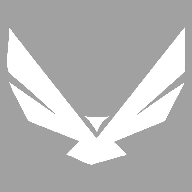 Eagle dans la forme la plus simple - design