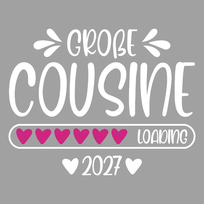 Big Cousin 2027 loading heart loading bar