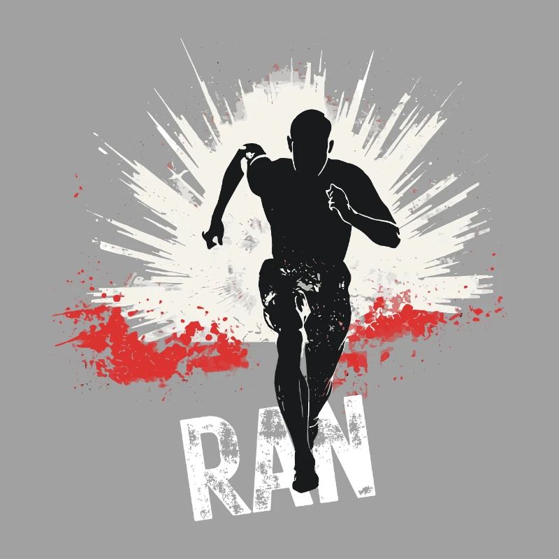 Running Jogging Runner Sprint Design