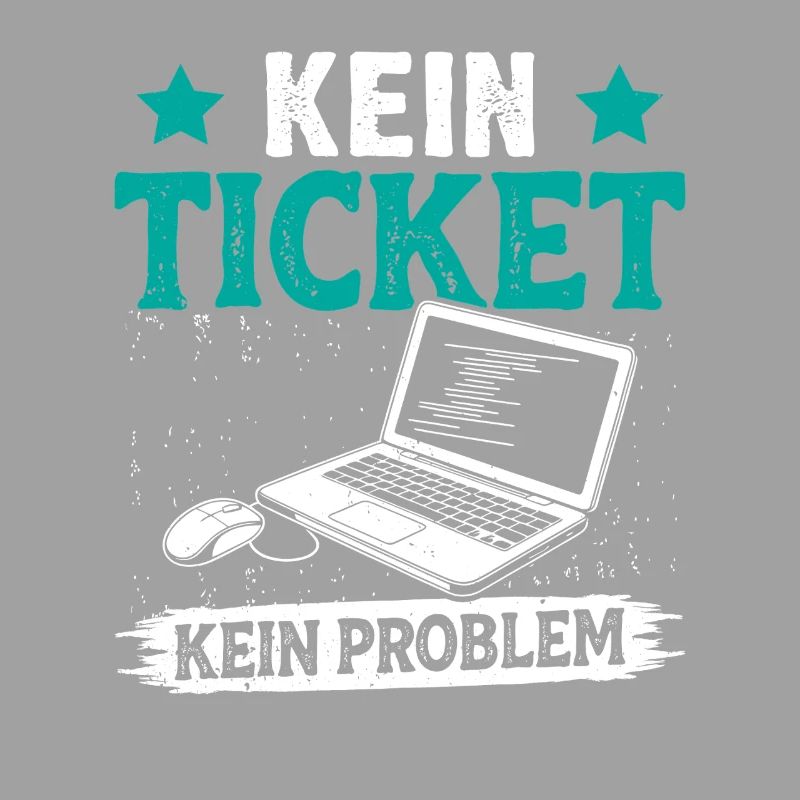 Ordinateur de nerd PAS DE TICKET PAS DE PROBLÈME DRÔLE