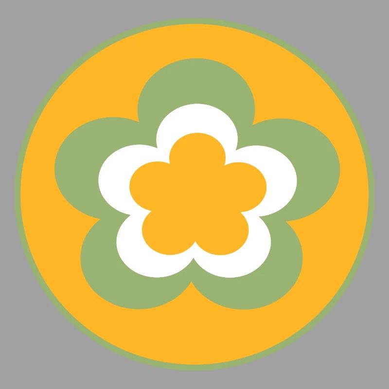 70s Flower Pattern