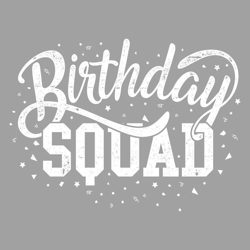 Birthday Squad Bold Script