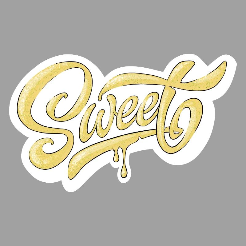 Conception de typographie Sweet Script