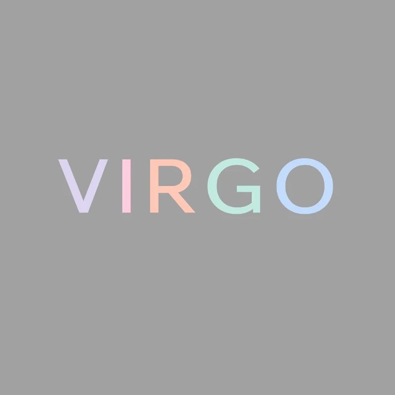 Pastel Virgo Gradient Typeface