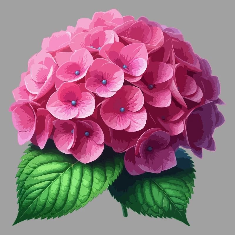 Hydrangea pink