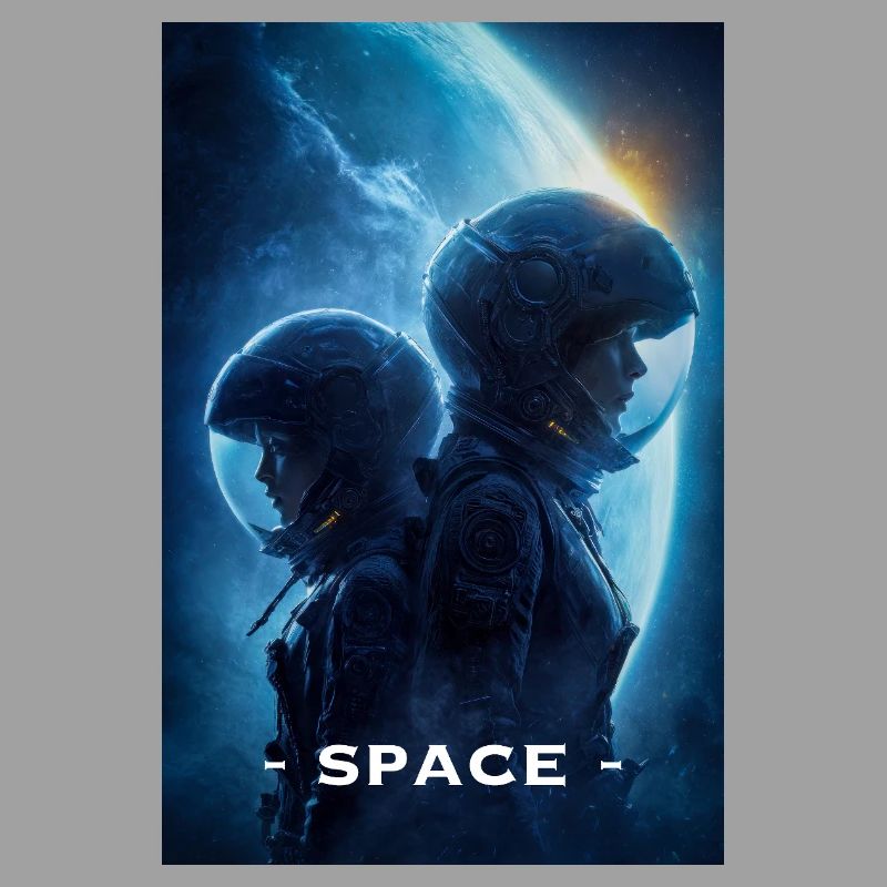 Astronautes dans l’espace lointain