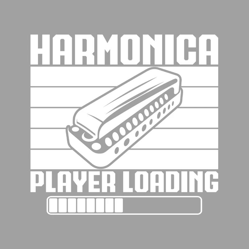 Harmonica Musican Player Loading Harmonica