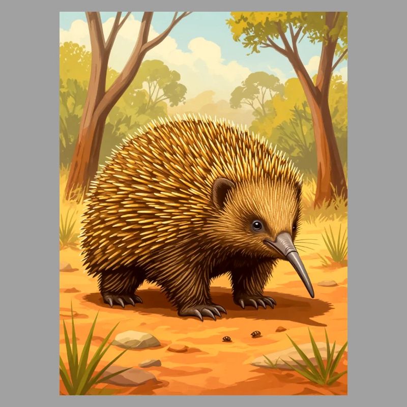 Echidna A spiny wanderer with ancient charm 