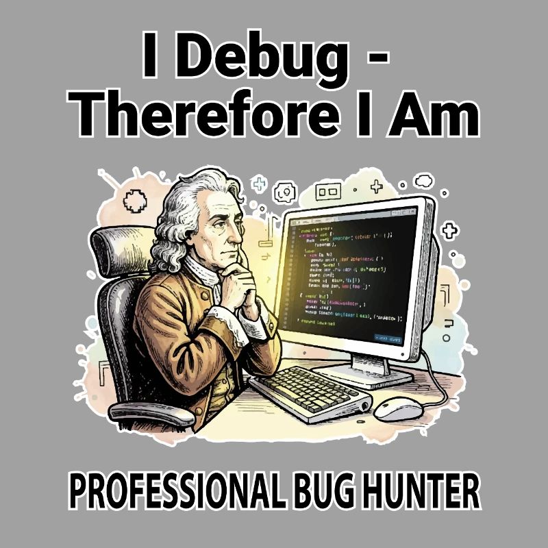 Ich debugge daher bin ich: Pro Bug Hunter – dunkler BG