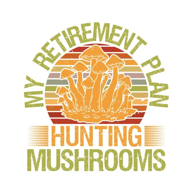 Champignon Cueillette Chasseur Plan de retraite Champignons