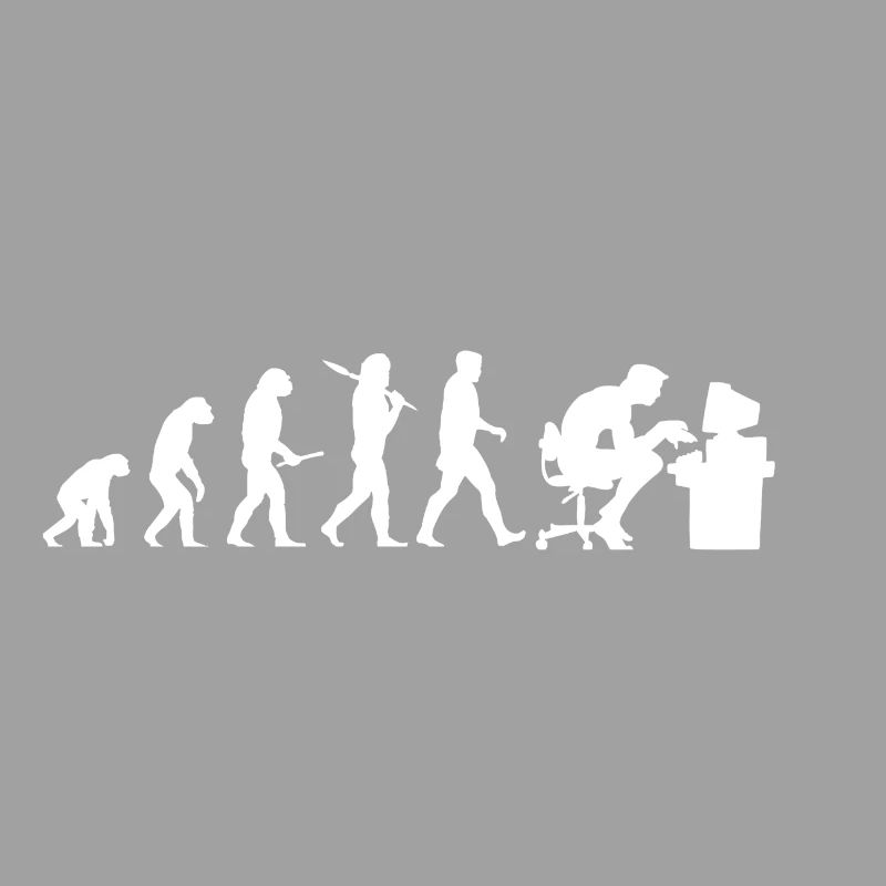 Evolution Computer Nerd! Nerd PC! IT! Technique!