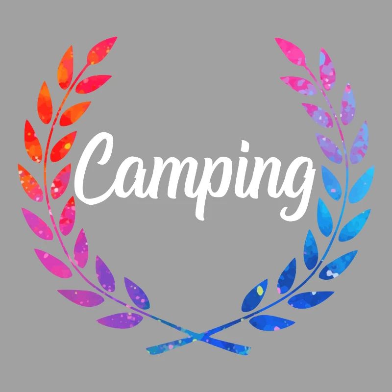Camping Couleur Laurel Script