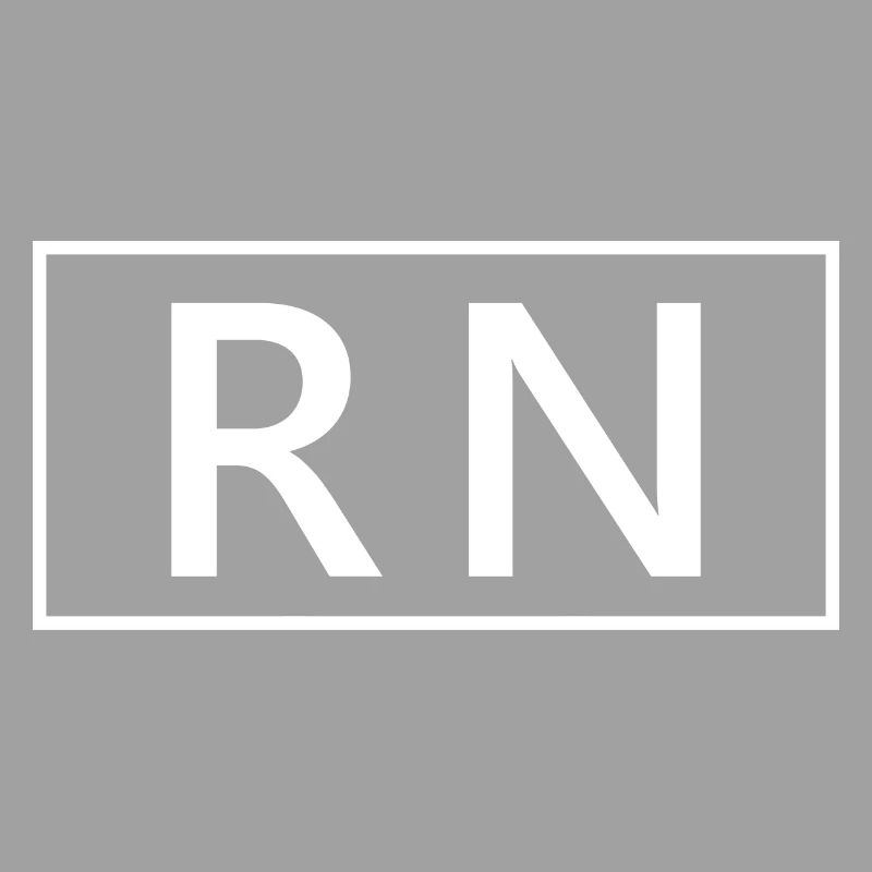 RN oder Registered Nurse Proud Graduated Nursing