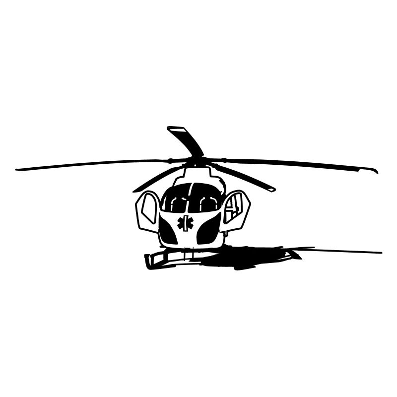 Land , helicopter