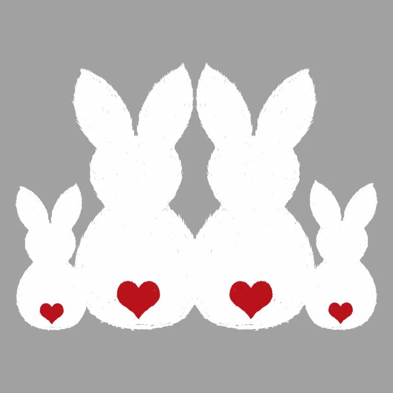 Rabbit family Rabbit Easter bunny Easter Easter present