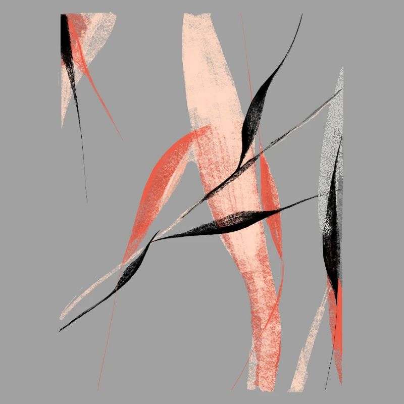 Abstract willow branches