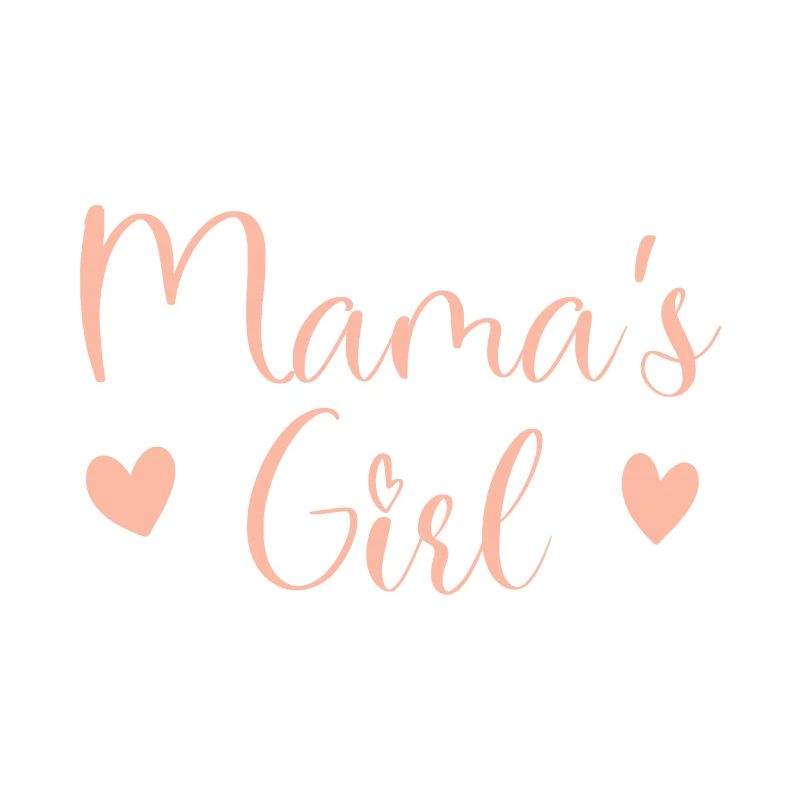 Fille de Maman Script Rose
