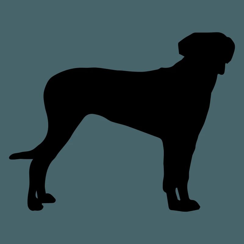 Rhodesian Ridgeback Silhouette