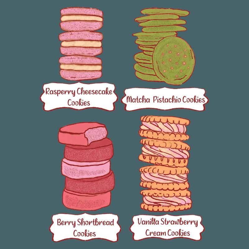 Pastellcookies Stack-Design