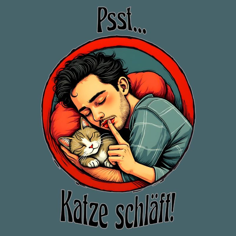Katze schläft