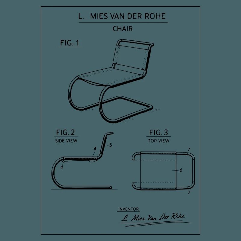 Modernes Stuhldesign