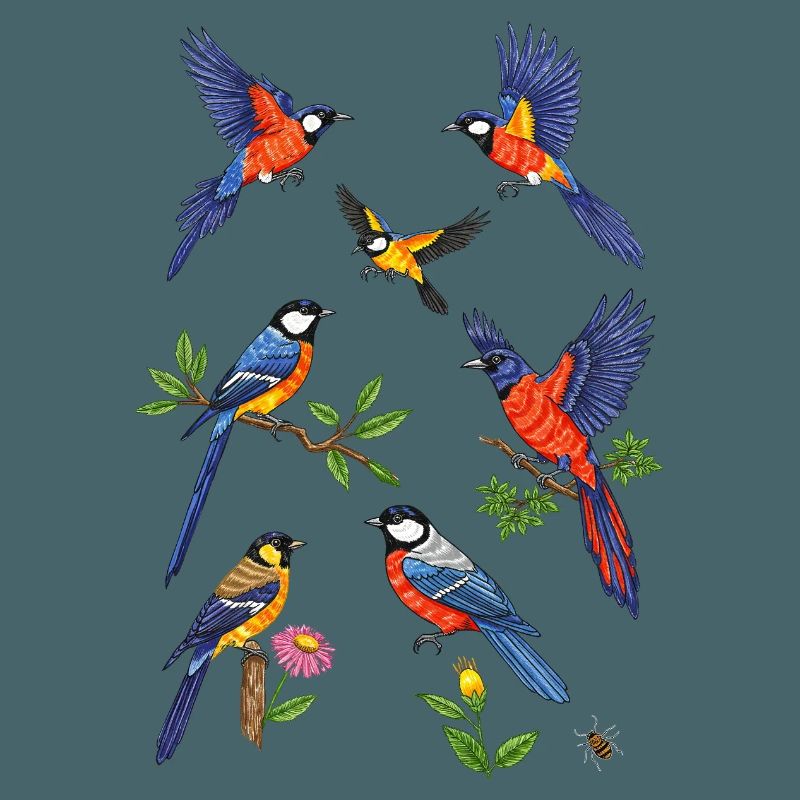 Lebendiger Eisvogelflug