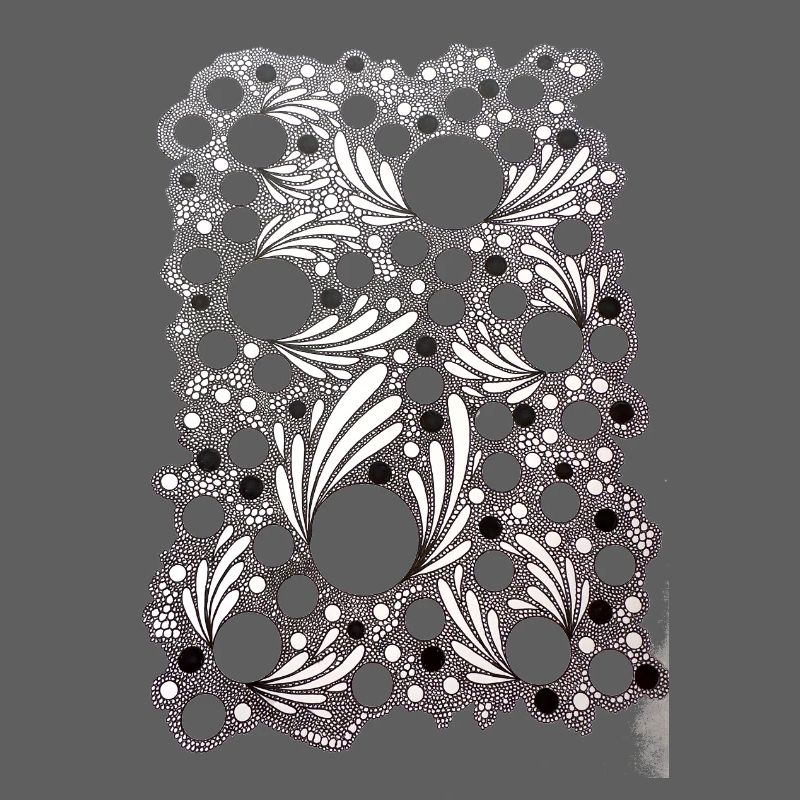 Leaf Blowing Lace Pattern