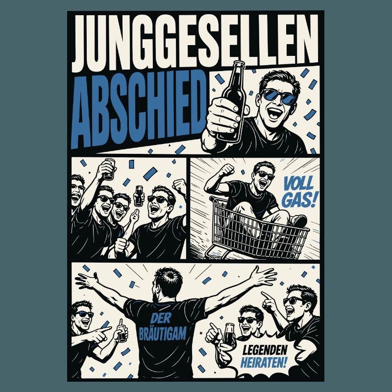 Junggesellenabschied Comic