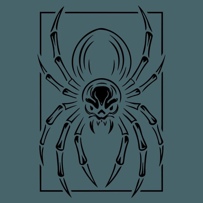 Stylized spider
