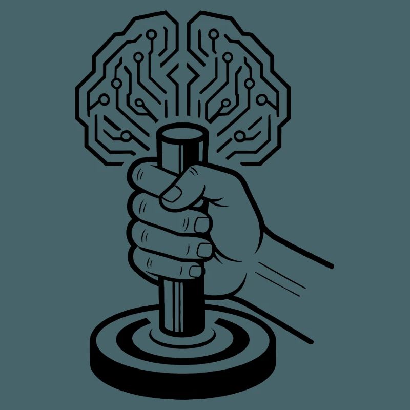 Digital Brain Cyborg Artificial Intelligence