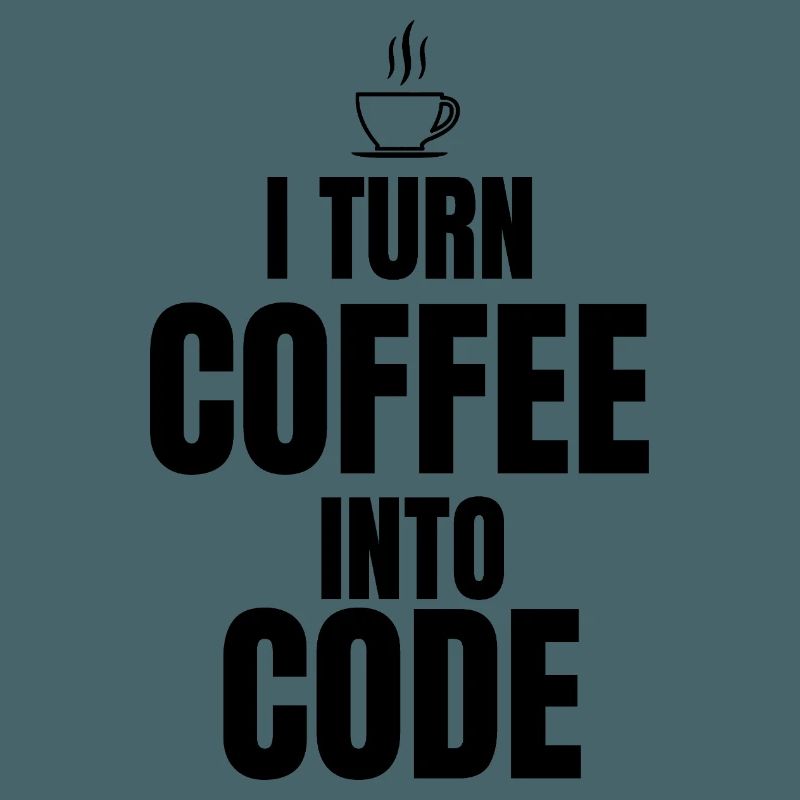 Je transforme le café en code