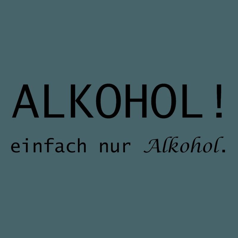 De l’alcool ! Juste de l’alcool en train de dire