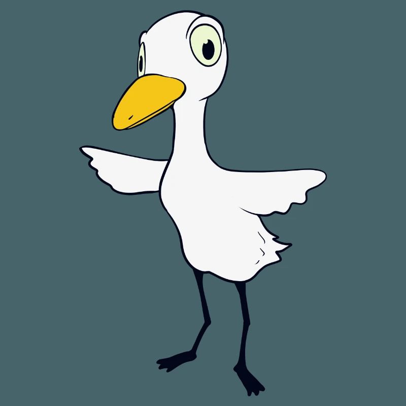 Skeptischer Vogel