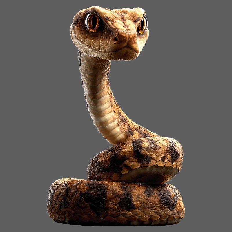 serpent, python, cobra, serpent à sonnettes, serpents