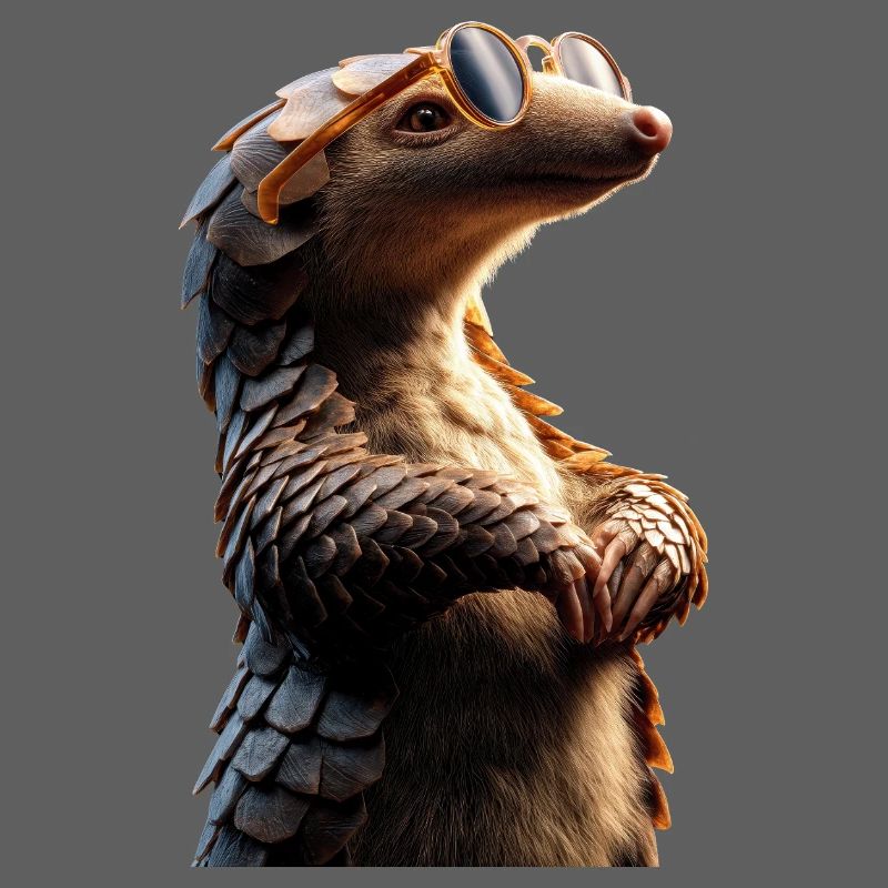Pangolin Pangolin Pine Cone Pangolins
