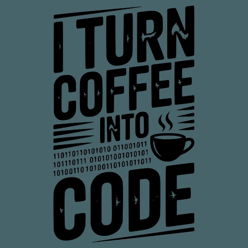 Je transforme le café en code