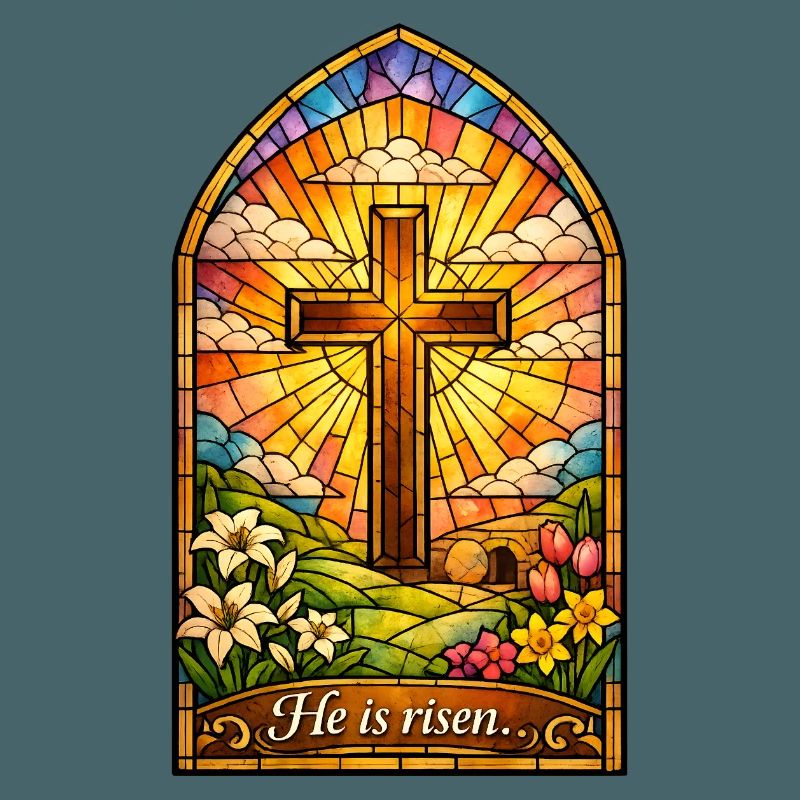 He is Risen Easter Jesus Easter