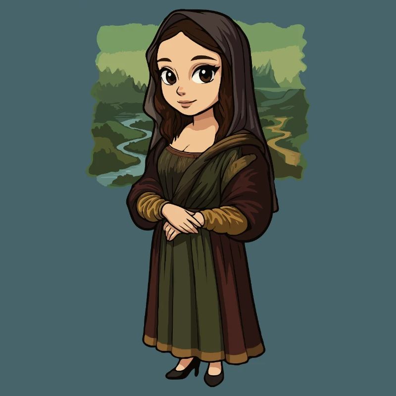 Mona-Lisa-Chibi-Stil